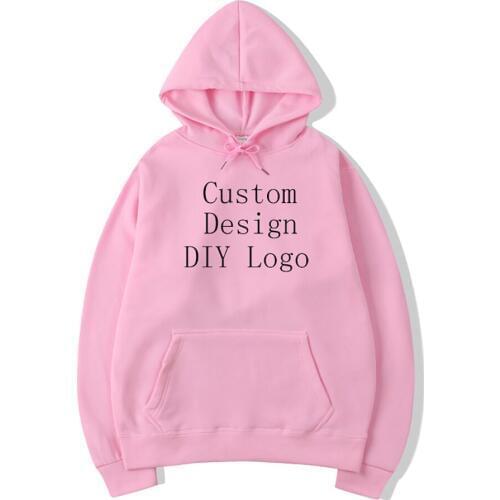 DIY Hoodies Men/Women Print Your Own Design Customize Logo Text Image Sweatshirt Get Together Travel Couple Love Clothes