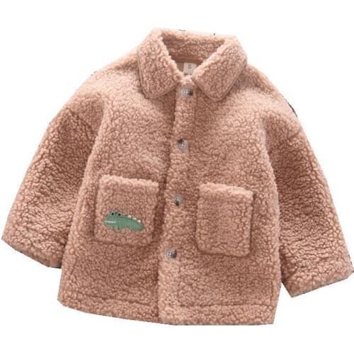 New Autumn Winte Children Cartoon Thicken Casual Clothing Sets Boys Baby Girls Fashion Jacket Infants Gentlemanly Tracksuit