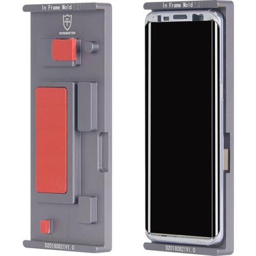 OCA MASTER in frame lamination mold For s7 edge S8 S9 S10 plus glass LCD display touch screen oca unbent flex laminating repair