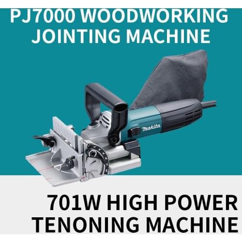 PJ7000 Woodworking Jointing Machine Tenoning Machine Lemon Slice Biscuit Machine Tenon-and-mortise Jointing Puzzle Slotting