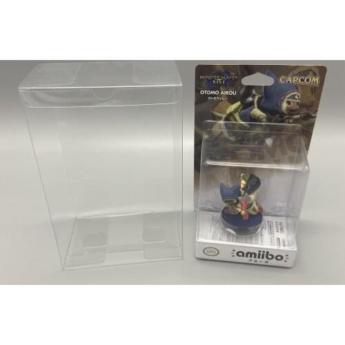 Transparent box display box protective box for Monster Hunter Rise plastic PET Protector collection storage box