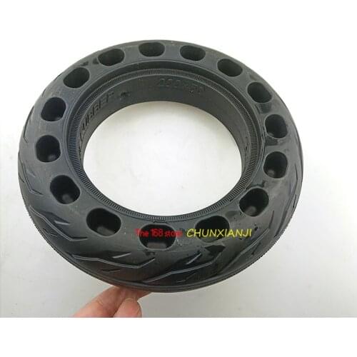 Size 200x50 Explosion-proof Electric Bike Scooter tyres 8 inch Motorcycle Solid Tires Bee Hive Holes Lightning shipment