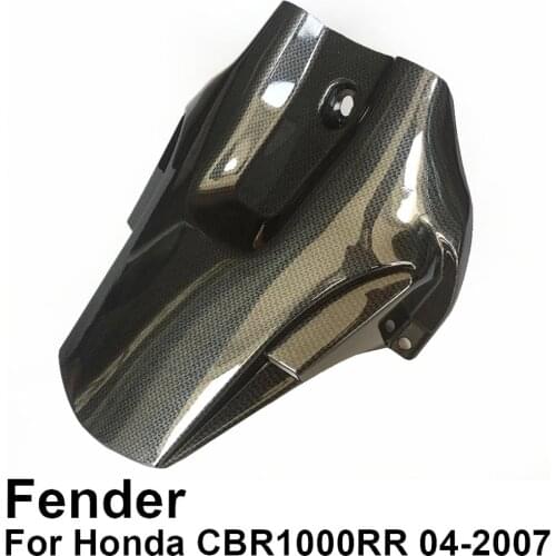 Carbon Motorcycle Fairing Rear Wheel Hugger Fender Mudguard Mud Splash Guard For Honda CBR1000RR CBR 1000 RR 2004 2005 2006 2007