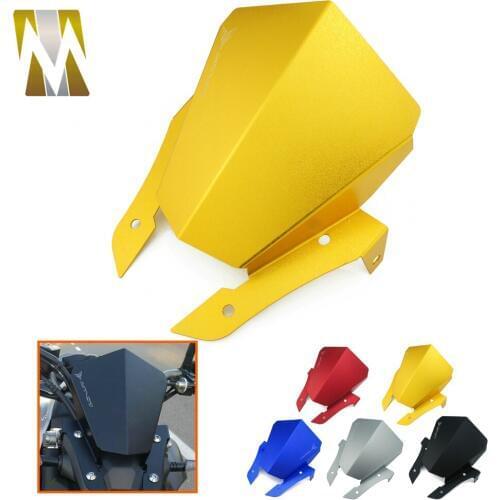 Motorcycle CNC Motorbike Windshield Windscreens Screws cover For Yamaha MT07 MT-07 MT 07 2013 2014 2015 2016 wind protection