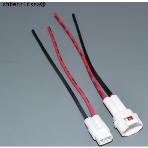 Worldgolden 2pin 2.0mm MT090 2 Pin Female Male White Auto Connector Waterproof Automotive Plug Motorcycle 6180-2181 6187-2171