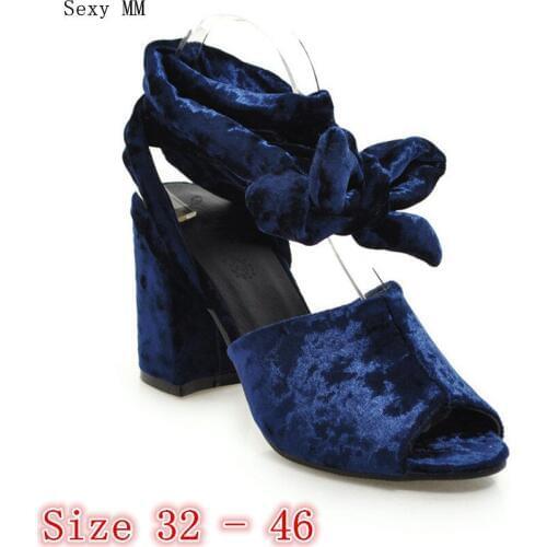 Women High Heel Sandals Shoes Woman High Heels Ladies Gladiator Sandals Pumps Small Plus Size 31 32 33 - 40 41 42 43 44 45 46