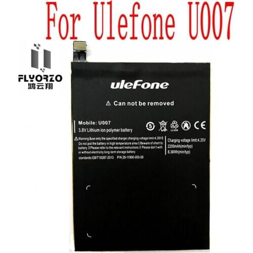 Brand new original 2200mAh U007 Battery For Ulefone U007 Cell Phone