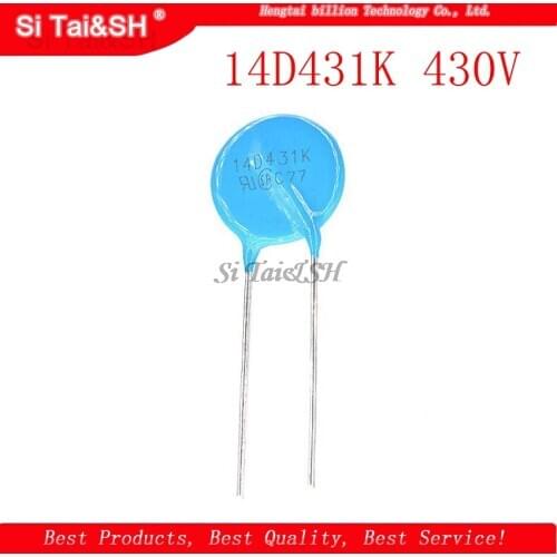 20pcs varistor 14D431K 430V piezoresistor 14D431