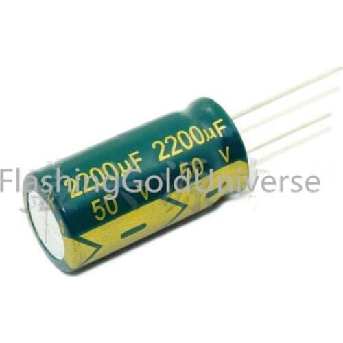 50V 2200UF 2200UF 50V Electrolytic Capacitors Size: 16*25 16*30 best quality New origina