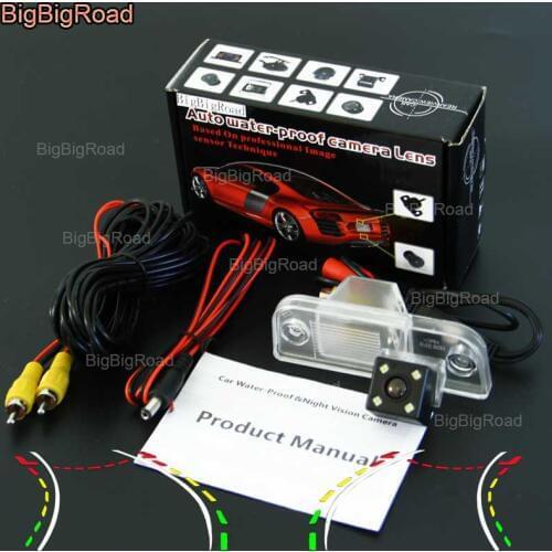 BigBigRoad Car Intelligent Dynamic Track Rear View Camera Backup Reversing Camera For Kia Sedona /New Carnival 2015 Waterproof