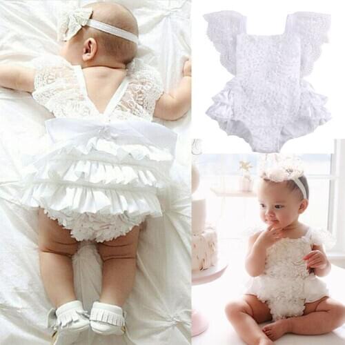 Baby Summer Clothing Summer Newborn Infant Baby Girl tassels Floral Print Romper Jumpsuit Outfit Clothes Baby Clothing