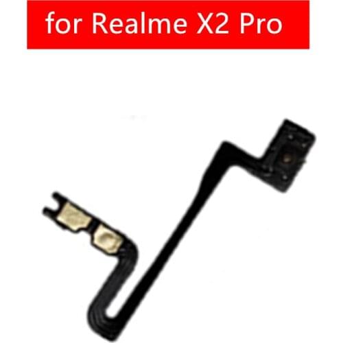 For Realme X2 Pro Power Volume Side Key button Flex Cable On Off Switch Flex Cable Replacement Repair Parts
