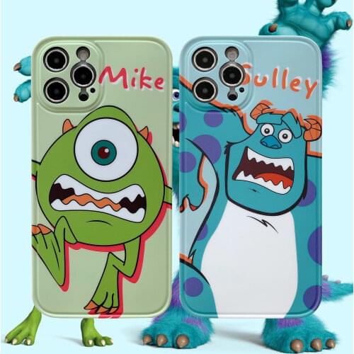 Disney Monsters University Soft Case for iPhone 11 Pro Max 12 Mini SE XR Back Cover TPU Shell Silicone Coque zz0504-15