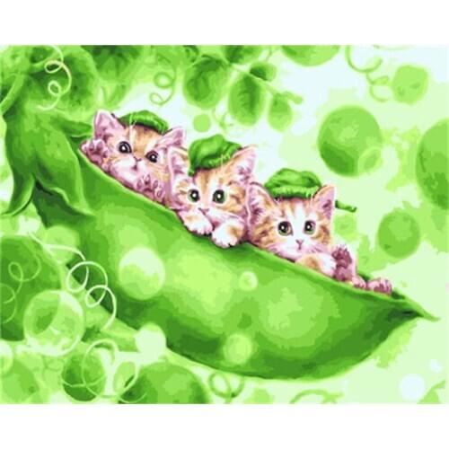 DRAWJOY Framed Wall Pictures DIY Painting By Numbers Home Decor Hand Painted On Canvas Handwork Gifts Wall Art