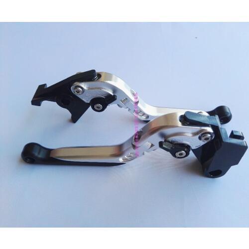 New motorbike Foldable Extendable brake&Clutch Levers For Kawasaki Ninja 500R 500 EX500 GPZ500S 1987-2009,ER-5 ER5 2004-2005