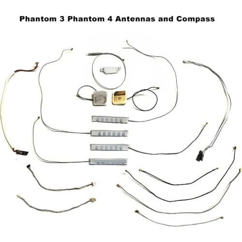 Original Phantom 3 4 Landing Gear Antenna Compass and wifi Antenna for DJI Phantom 3 Phantom 4 Adv Professional