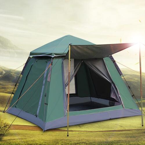 Throw tent outdoor automatic tents throwing pop up waterproof camping hiking tent waterproof large family tents