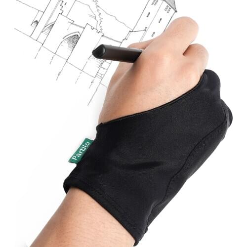 Parblo Artist Anti-touch Glove for Drawing Tablet Right and Left Hand Glove Anti-Fouling for ipad Screen board