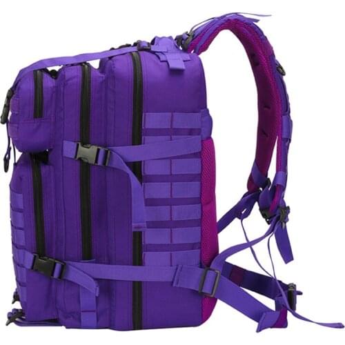 45L Tactical Backpack Military Bags Army Outdoor Cycling Sports Large Rucksack Mens Camping Hiking Knapsack Trekking Luggage