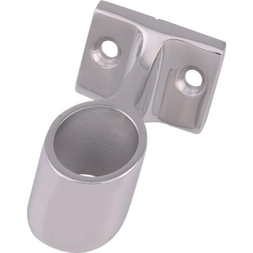 316 Stainless Steel 60 Degree 7/8" 22mm After/End Stanchion Hand Rail Fitting Boat