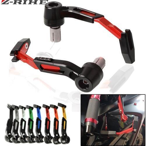CNC Aluminum motorcycle universal 7/8 "22mm LEVER PROTECTION For BMW DUCATI HONDA KAWASAKI SUZUKI YAMAHA KTM