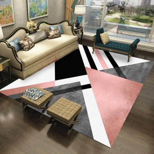 The Europe ins style living room carpet tea table blanket cushion modern simple light luxury household bedroom floor mat