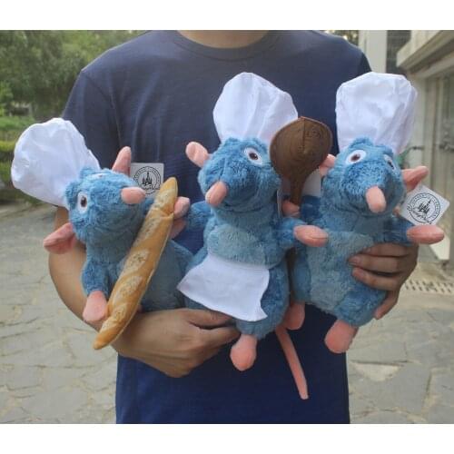 3 pattern Disney Ratatouille Remy Rat Stuffed toys kids Toy 30cm Gift