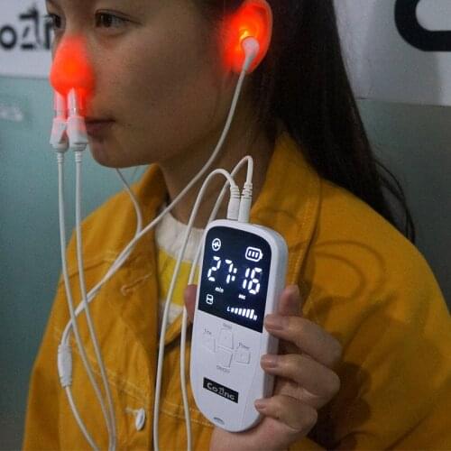 Nose Treatment Rhinitis Sinusitis Nose Cure Therapy Massage Device Cure Hay Fever Low Frequency Pulse Laser Health Care