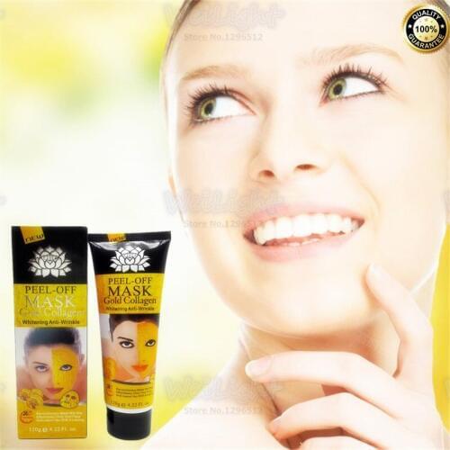 120ml Gold Powder Mask For all skin type Anti wrinkle facial mask face care whitening face lifting firming moisturizing