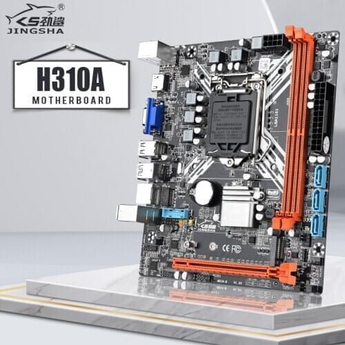 H310A LGA 1151 Motherboard DDR4 RAM Support Intel i3/i5/i7 Processor M.2 SATA3.0 USB3.0 Slot Desktop Mainboard