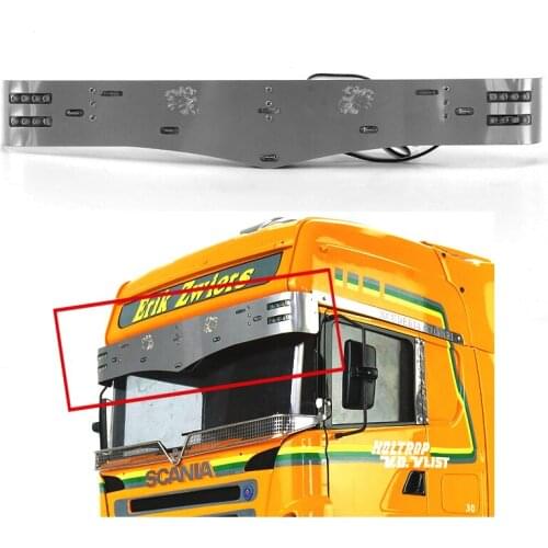 LESU RC 1/14 Metal Visor LED Light Kit DIY TMY Sca R470 R620 Tractor Truck TH14446-SMT3