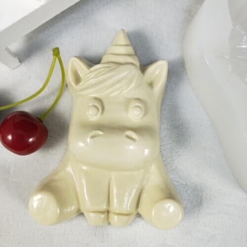 Cute Unicorn Soap Molds Silicone Mold Gypsum Chocolate Candle Candy Mold Clay Resin Lovely DW0189 PRZY Cartoon Moulds