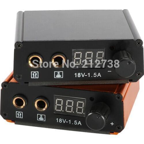 Newest High Quality Black Professional LCD Tattoo Power Supply For Tattoo Machine Guns Supply