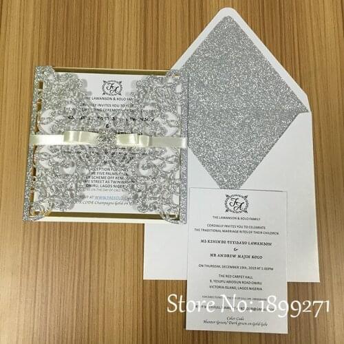 New Arrival Swan Wedding Invitation Card Greeting Card Laser Cut Card Bengali Wedding Invitation Card