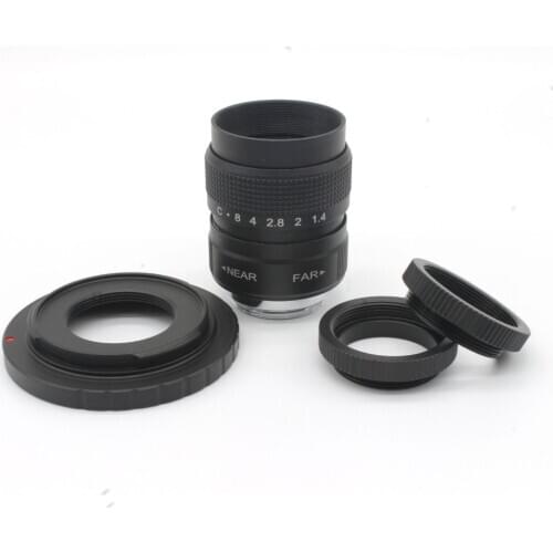 GloryStar 25mm f/1.4 CCTV C 1/2 camera Lens for Nikon 1 mount N1 camera J1 J2 J3 V1 V2 S1 + Macro