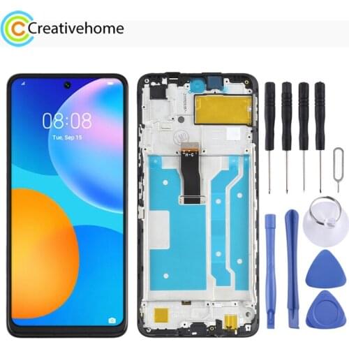 Original LCD Screen and Digitizer Full Assembly with / without Frame for Huawei P Smart 2021