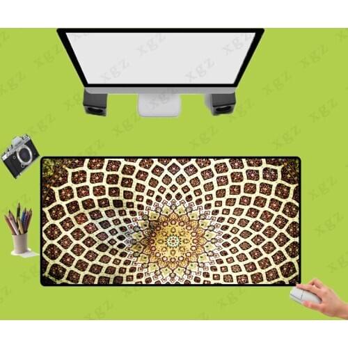 XGZ Persian Carpets Design Computer Laptop Gaming Large Size Locking Edge Non-slip Mouse Pad The Best Choice For CSGO DOTA