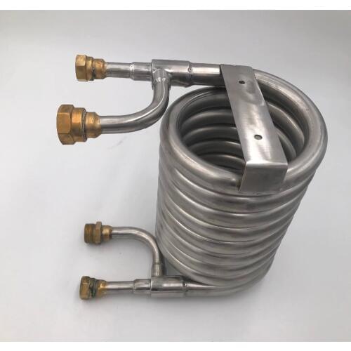 Stainless Steel 304 Counterflow Wort Chiller, Brewing Equipment, Garden Hose Fittings