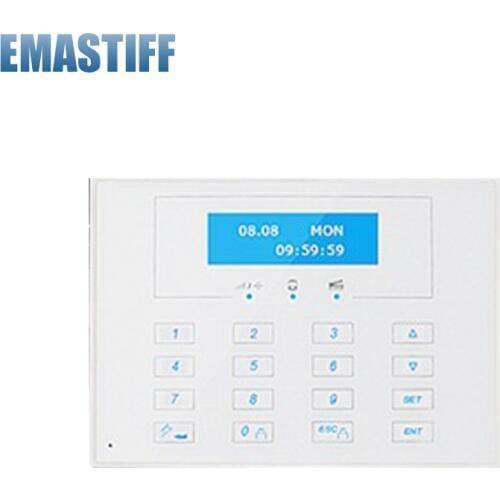Promote LCD display Wireless Two-way 868MHZ remote control keypad, External Password keyboard for X6 gsm alarm systems
