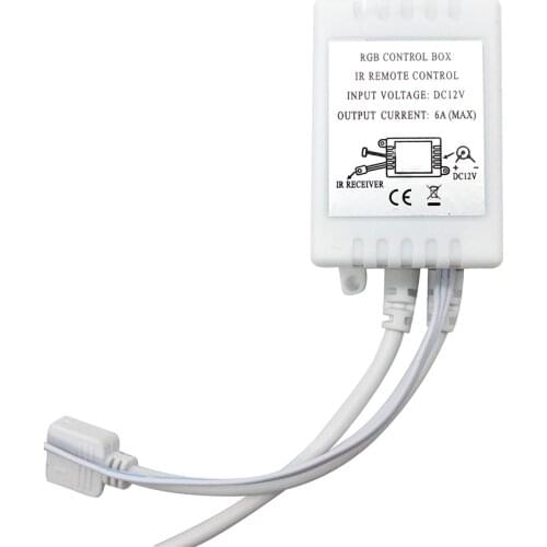 24Keys Bluetooth LED RGB Strip Controller Music Audio RGB LED Controller DC 5-24V IR Remote for RGB LED Strip Light Android iOS