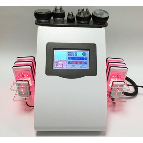 8 portable lipo laser slimming machine 6 in 1 Vacuum 40K cavitation ultrasonic liposuction machine