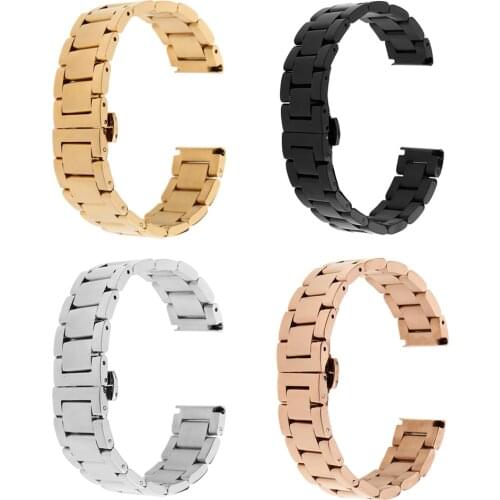 Premium Stainless Steel Link Band Bracelet Watch Strap Replace