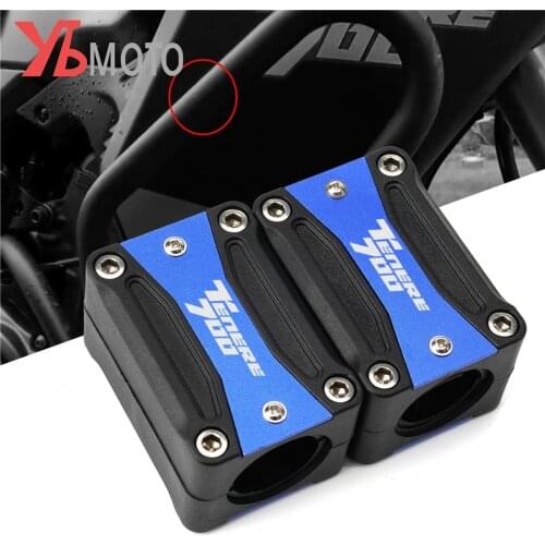 Motorcycle Engine Guard Bumper Protection Decorative Block Crash Bar Accessories For YAMAHA TENERE 700 Tenere700 2019 2020