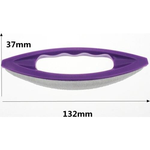 1PC 13.2cmx3.7cm Random Color Manicures Buffer Nail Art Sheepskin File Polishing Waxing Files Art Nails Tools