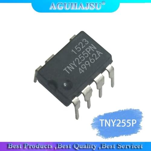 10pcs/lot) TNY255P TNY255PN TNY255 DIP-8 Power chip IC