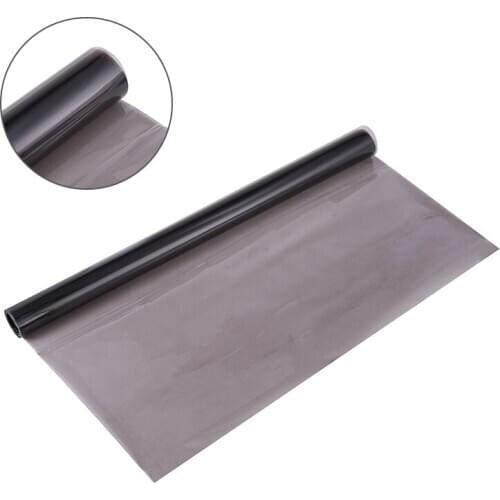 40x150cm Light Black Car Headlight Taillight Smoke Fog Light Translucent Tint Film Vinyl Wrap Waterproof Protective Lamp Sticker