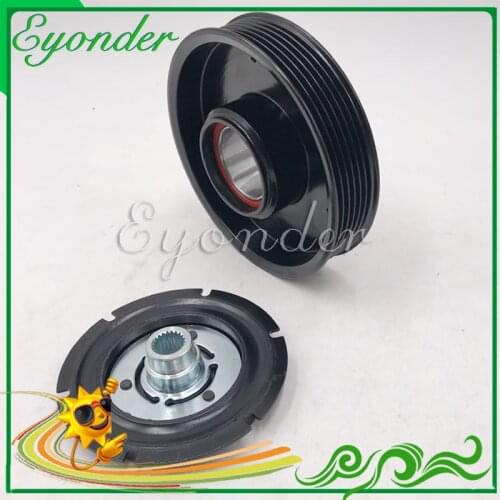 AC A/C Air Conditoning Cooling Compressor Magnetic Clutch Set 6PK for Hyundai ELANTRA i30 SOUL FORTE 97701A5800 97701-A5800