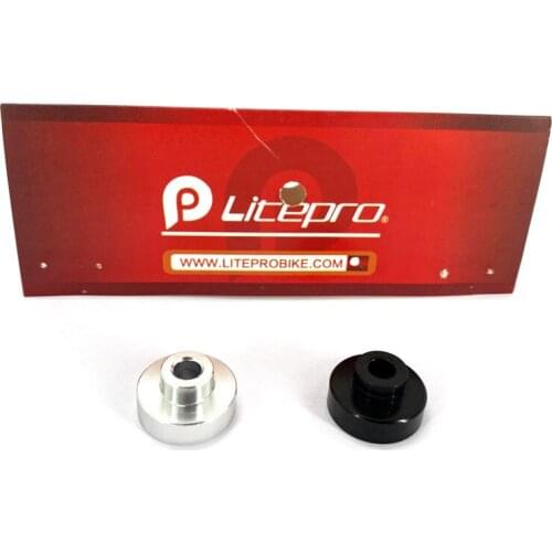 Litepro Hub Extension Adapter 130mm Change 135mm Folding Bike Rear Hub Adapter Aluminum Alloy Silver Black