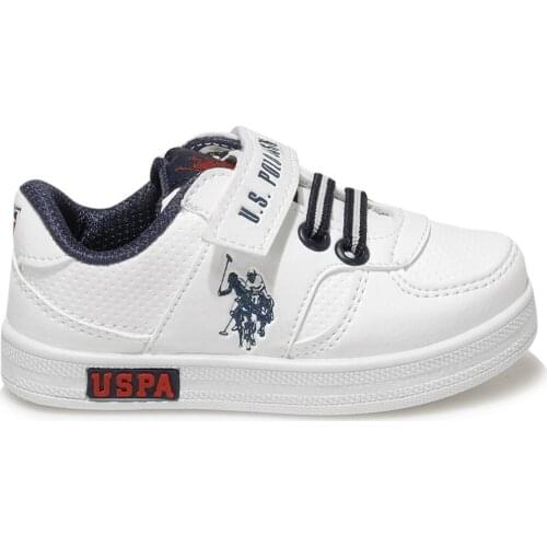 U.S. POLO CAMERON 1FX White Sneaker Shoes For Boys