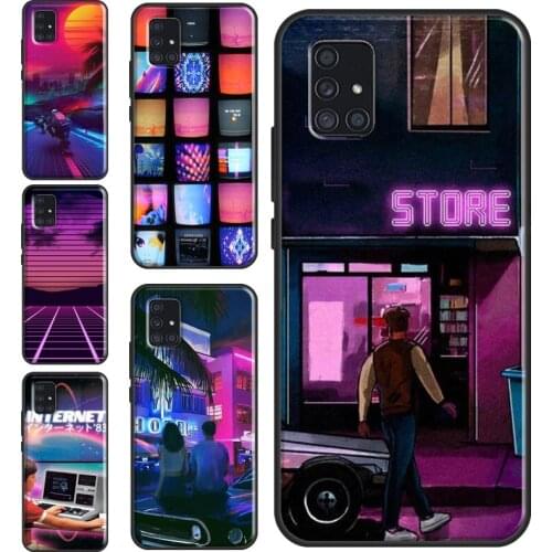 Aesthetics 80s Style Aesthetic Case For Samsung A21S A20e A11 A31 A41 A51 A71 A10 A20S A30S A40 A50 A70 A12 A32 A52 A72